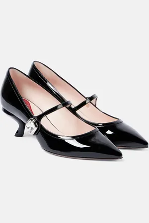 Roger Vivier Pumps Mary Jane Virgule Babies in vernice