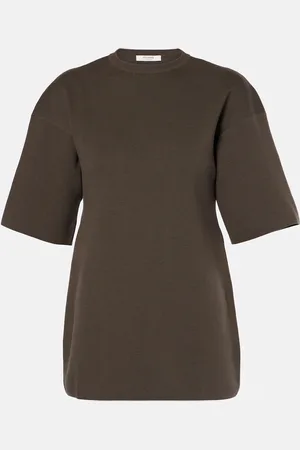 Fforme T-shirt Dwyn in misto lana e cotone