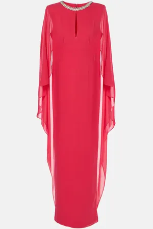 Roland Mouret Abito lungo in chiffon di seta