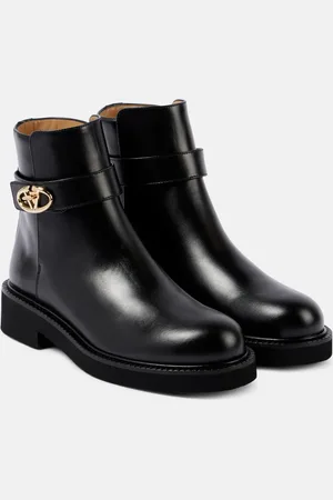 VALENTINO GARAVANI Stivaletti VLogo Locker in pelle