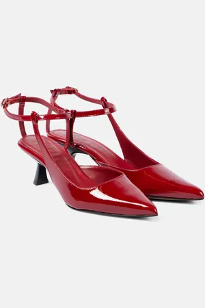Souliers Martinez Pumps Camelia in vernice