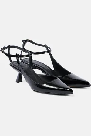 Souliers Martinez Pumps Camelia in vernice