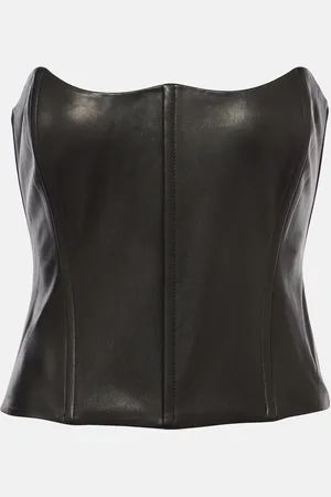 The Sei Bustier in pelle