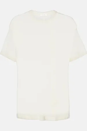 The Row Top Lila in jersey di cashmere