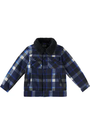 Scotch&Soda Giacca in shearling sintetico a quadri