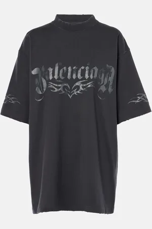Balenciaga T-shirt oversize in jersey di cotone