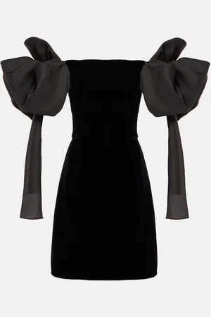 Carolina Herrera Abito corto in velluto
