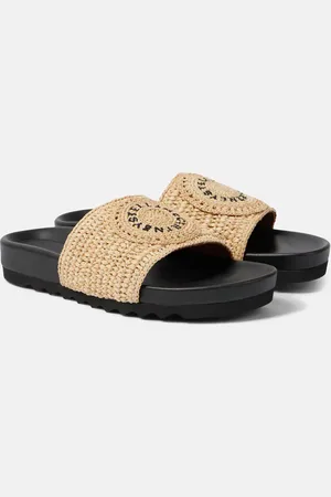 Stella McCartney Sandali Elyse con logo