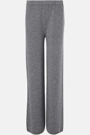 AYA MUSE Pantaloni regular Gaia in cashmere