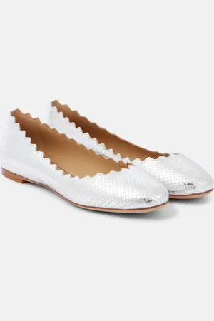 Chloé Chloé Ballerine Lauen in pelle stampata