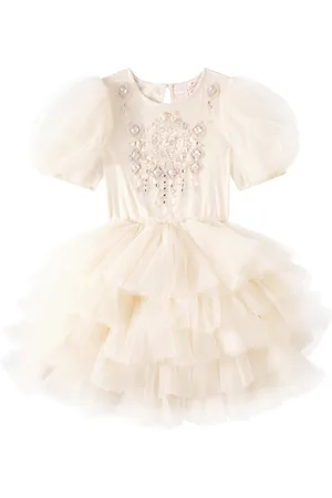Tutu Du Monde Abito Trinket in cotone e tulle