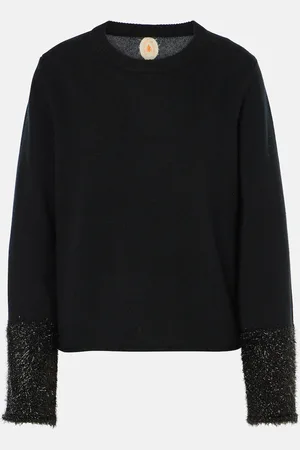 Jardin des Orangers Pullover in maglia con lamé
