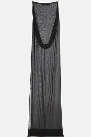 Jacquemus Abito lungo The Ameno in misto seta