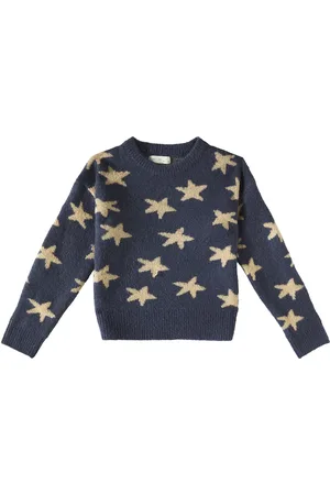 Rylee + Cru Pullover con intarsi