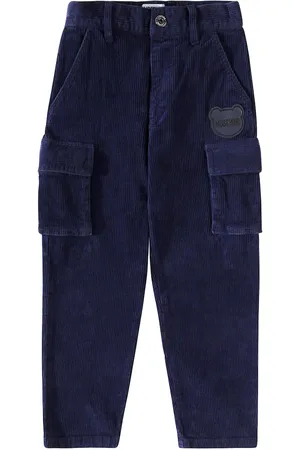Moschino Pantaloni cargo in velluto a coste