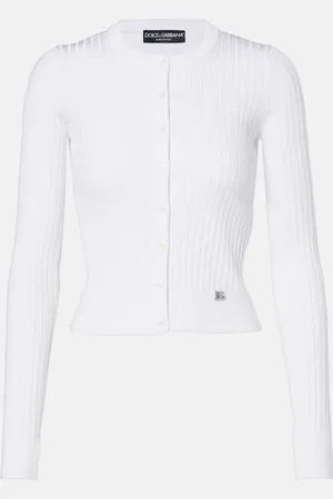 Dolce & Gabbana Cardigan in maglia a coste