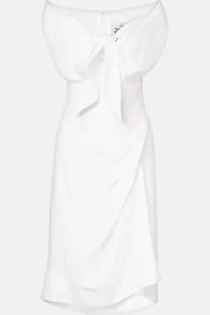 Vivienne Westwood Bridal - Abito midi Iwona in crêpe de chine