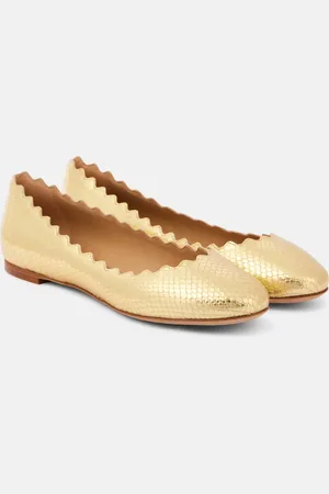 Chloé Chloé Ballerine Lauen in pelle stampata