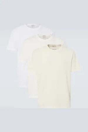 Maison Margiela Set di 3 T-shirt in jersey di cotone