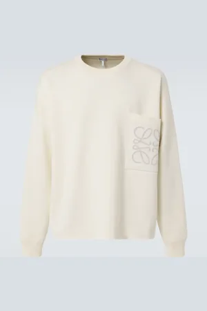 Loewe Felpa Anagram in misto cotone