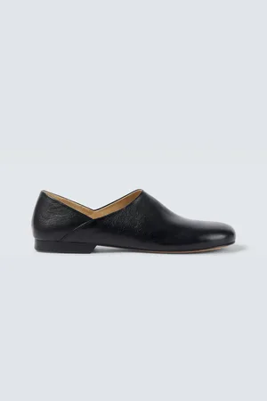 LEMAIRE Slippers in pelle