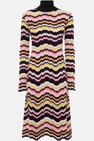 Missoni Abito in maglia a zig-zag