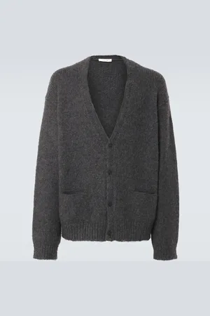 The Row Cardigan Dars in cashmere