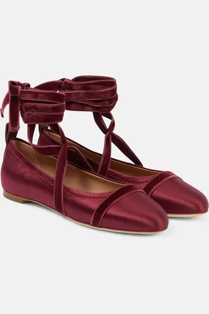 MALONE SOULIERS Ballerine Spencer in raso