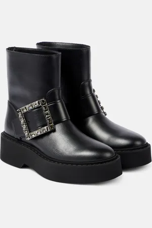 Roger Vivier Anfibi Viv’ Rangers in pelle