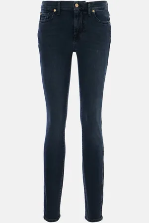 7 for all Mankind Jeans skinny a vita bassa