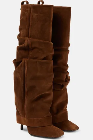 The Attico Stivali Rea in suede