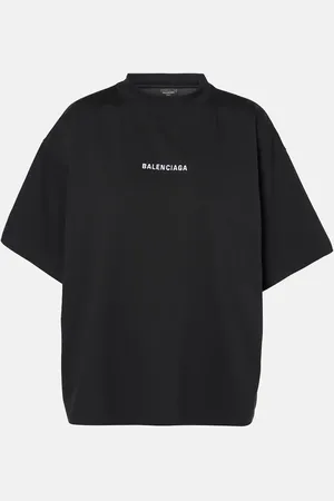 Balenciaga T-shirt in jersey di cotone con stampa