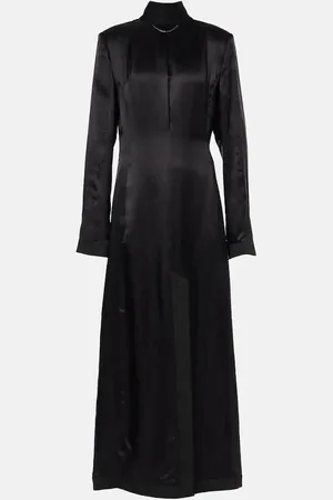 Maison Margiela Abito lungo in raso