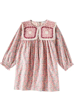Louise Misha Abito Warise in cotone e crochet
