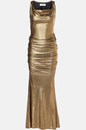 Vivienne Westwood Abito lungo Liz in jersey