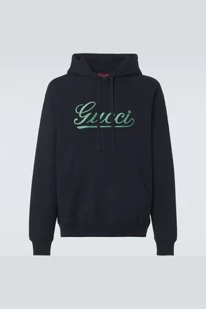 Gucci Felpa in jersey di cotone con logo