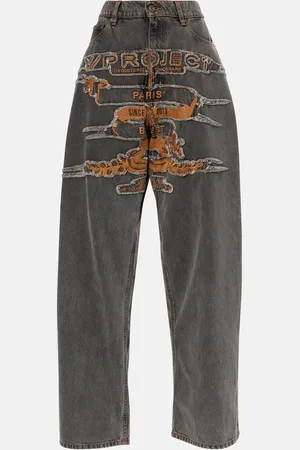 Y / PROJECT Jeans a gamba larga Evergreeen