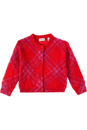 Burberry Cardigan in misto lana Burberry Check