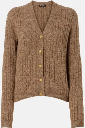 Loro Piana Cardigan in cashmere a trecce