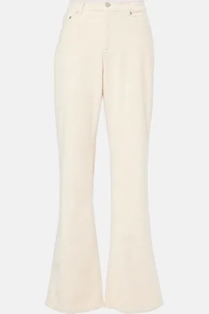 AG Jeans Jeans flared Padua in velluto a coste