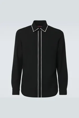 Gucci Camicia in gabardine di lana