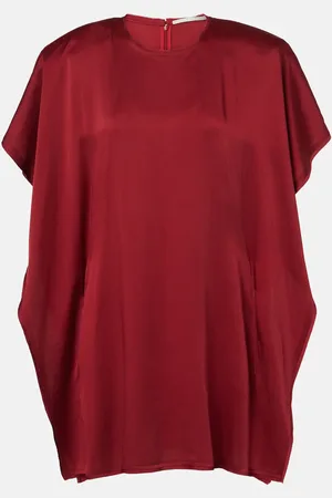 Stella McCartney Abito corto in jersey drappeggiato