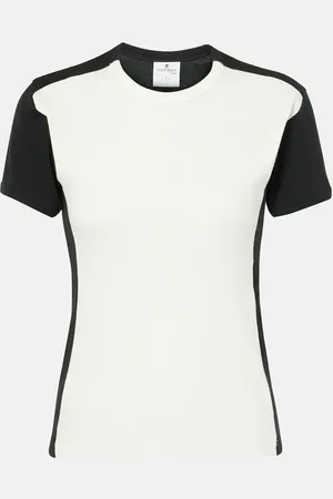 Courrèges Courrèges T-shirt in jersey di cotone