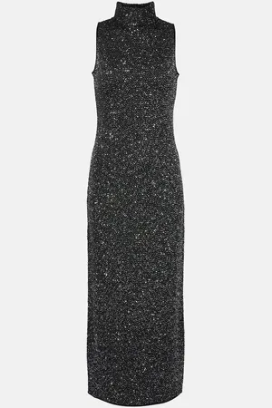 Max Mara Abito lungo Berlina con paillettes