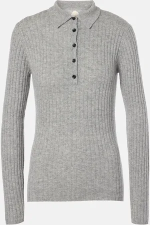 Jardin des Orangers Polo in cashmere a coste