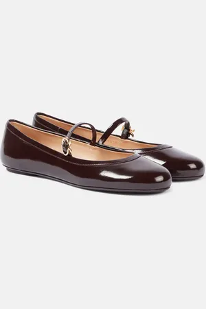 Gianvito Rossi Ballerine Carla in vernice