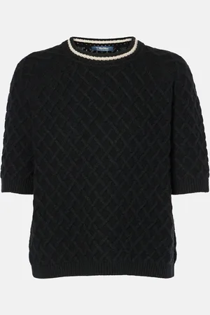 Max Mara Top Tibet in lana e cashmere