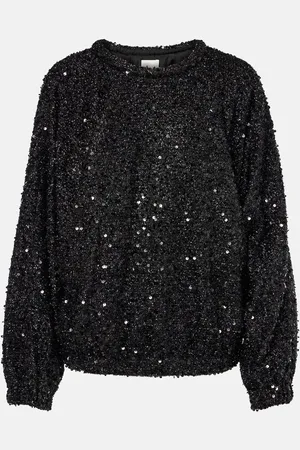 Isabel Marant Top Dabia con paillettes