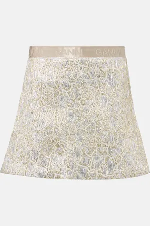 Ganni Minigonna in broccato