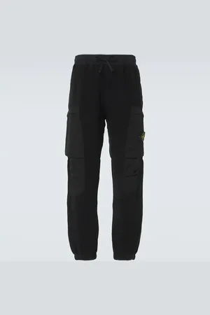 Stone Island Pantaloni cargo in misto cotone